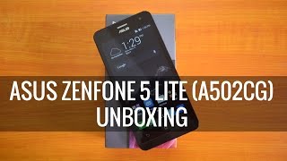 ASUS Zenfone 5 Lite A502CG Unboxing [upl. by Anol]