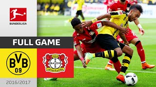 Borussia Dortmund vs Bayer 04 Leverkusen  Full Game  201617 Season [upl. by Giarla106]