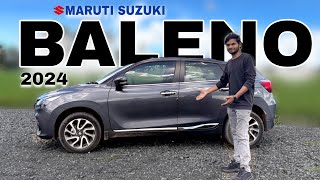 Maruti suzuki Baleno 2024 model review  In telugu [upl. by Durrett]