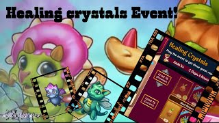 Merge Dragons Healing crystals Event dragon whelps cloud keys amp Healing land clearing tasks [upl. by Whiting]