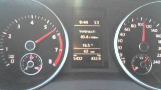 Golf 6 12 TSI DSG Acceleration [upl. by Anawek]