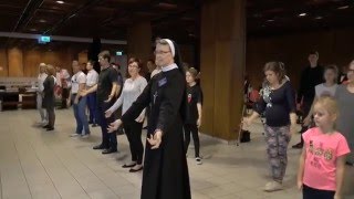 Taniec Hymnu Światowych Dni Młodzieży  Kraków 2016 [upl. by Surtimed]