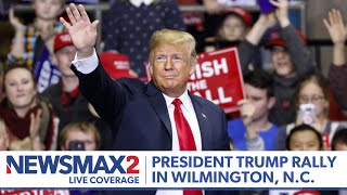 LIVE President Donald Trump Rally in Wilmington NC  NEWSMAX2 [upl. by Adnohsek]