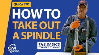 Quick Tip How to Take Out a Precision Spindle [upl. by Nebuer]