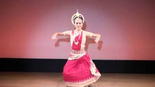 quotShankarabarana Pallaviquot Odissi Dance [upl. by Nwahsar]