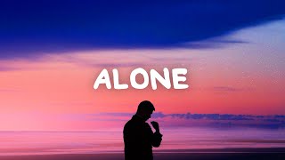 Jon Caryl  Alone Lyrics [upl. by Ethelind]