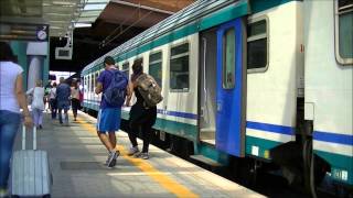 Treni stazione tiburtina Roma HD trains  railways [upl. by Tegirb]