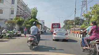 Coimbatore City Drive  New Bus Terminal  Townhall [upl. by Tillfourd689]