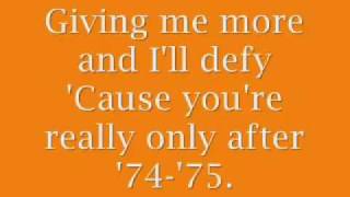 ´74  ´75 The Connells Lyrics [upl. by Ainivad]