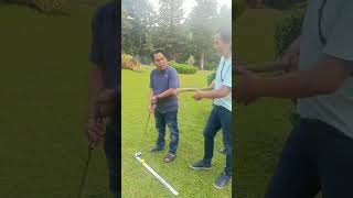 Bopak Castello latihan GOLF komedi lucu joke gayahidup golf funny short [upl. by Kohsa]