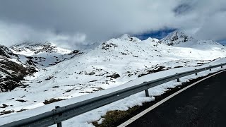 Closed Gavia Pass descent part 1 Valfurva side [upl. by Mccormick]