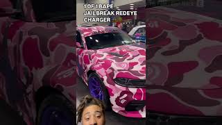 FIRST EVER BAPE 2023 HELLCAT JAILBREAK 😱🔥 srtflex viral ohhmygawdshorts [upl. by Egag189]