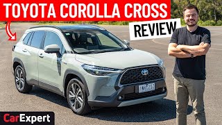 2023 Toyota Corolla Cross SUV review inc 0100 More than just a big Corolla [upl. by Tnecniv]