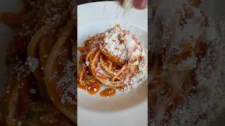 Amatriciana alla Calabrese🤤🌶️ CHE BOMBAAAAA  amatriciana calabria ricettefacili food [upl. by Bertrand]