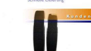 10 Meter Klettband Flausch u Haken Schwarz 3 cm  polstereibedarfonlinede [upl. by Cornwall]