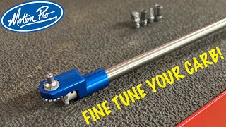 How To Eliminate IDLE HANG  Idle Drop  Motion Pro 90 Deg Carb Tool [upl. by Assyli355]