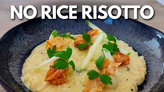 How to make CELERIAC “RISOTTO“ at home  Michelin Star Recipe [upl. by Lyrej784]