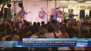 Aloha Festivals Waikiki Hoolaulea [upl. by Oirramed489]