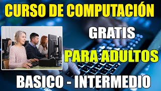 CURSO DE COMPUTACION BASICO  INTERMEDIO COMPLETO PARA ADULTOS 2024😱😱 [upl. by Os]