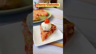 Easy Cherry Clafoutis Recipe [upl. by Zetnwahs]