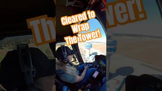 “Cleared to Wrap the Tower” Super cool Maverick moment with ATC at Comox helicopter [upl. by Halland]