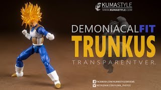 Toy Review Demoniacal Fit Trunkus Headsculpt Set Transparent Ver [upl. by Brink]