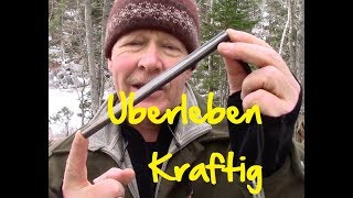 Uberleben Kraftig 8quot Ferrocerium Fire Starter [upl. by Radack]