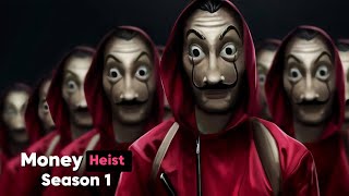 Money heist season 1 in Hindi  full explained [upl. by Kreitman]