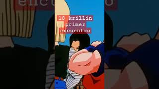 Androide 18 besa a krillin por primer vez  DRAGON BALL Z [upl. by Atterg131]