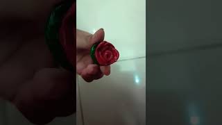 cute little handmade rose youtubeshorts cute [upl. by Lucas]