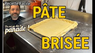 Recette de Pâte Brisée vite fait bien fait [upl. by Leahcim695]