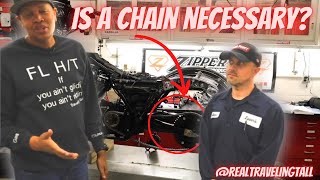 When should you switch to a chain Chain vs Belt on HarleyDavidson Performance Baggers [upl. by Zertnom]