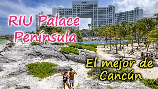 RIU Palace Península All Inclusive en Cancún a detalle 2024 4K [upl. by Ahsimed]