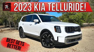 The 2023 Kia Telluride SX Is A Highly Desirable amp Prestigious Family SUV [upl. by Cinnamon]