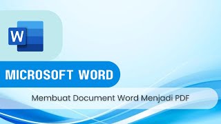 Menggabungkan file word dengan pdf  Microsoft Word [upl. by Romanas]