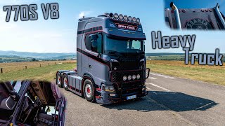 FULL WALKAROUND Scania 770S V8 6x4 Heavy Truck  JV Truckstyling [upl. by Imiaj968]