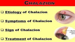 Chalazion [upl. by Ettevad]