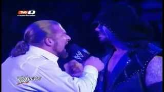 WWE Raw 200212 Triple H acepta el reto de The Undertaker audio latino parte 2 [upl. by Annekahs]