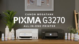 Canon PIXMA G3270 MegaTank Inkjet Printer [upl. by Vena]