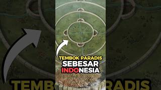 SEBESAR APA AREA TEMBOK PARADIS DI DUNIA NYATA animeindonesia attackontitan [upl. by Idoc]