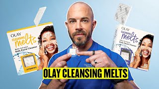 Olay Cleansing Melts Dermatologists Honest Review [upl. by Eednar]