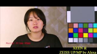 ZEEN vs Zeiss Ultra Prime sets Master Prime sets TEST on ALEXA 4444 to 720P [upl. by Ahsaz]