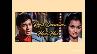 pyar Diwana Hota Hai Kati Patang  Kishore kumar  vanaja [upl. by Aivekal808]