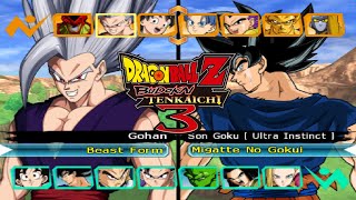 dbz tenkaichi budokai 3 mods 5V5 [upl. by Morey740]