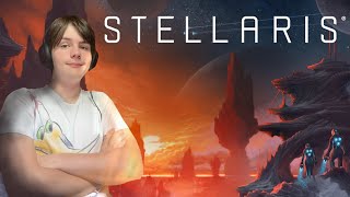 ИЗУЧАЕМ ОГРОМНУЮ ГАЛАКТИКУ  Stellaris Прохождение 1 [upl. by Ettelrac742]