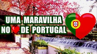 No coração de Portugal a linda vila da Sertã destacase pelas histórias e beleza do outono vermelho [upl. by Heddie]