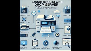 How to fix quotCannot connect with DHCP server 101 contact administratorquot on a Ricoh MPC C4504 printer [upl. by Neeluj]