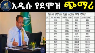 አዲሱ የደሞዝ ጭማሪ ለመንግሥት ሰራተኞች  New Salary increment for civil servants 20172024 [upl. by Llorre]