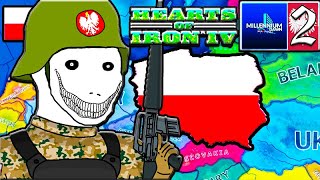 THE POLISH RUSSIAN WAR Hearts of Iron 4 Millennium Dawn Modern Day 19 Mod Update Poland 2 [upl. by Nevaj]