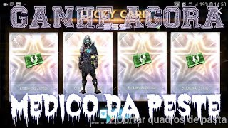 COMO GANHAR MAIS EMBLEMAS ZUMBI E RESGATAR O MÉDICO DA PESTE  FREE FIRE [upl. by Dede]